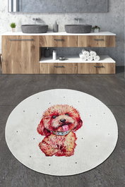 Mijölnir Terrier Djt Alfombrilla de baño Multicolor 100 cm